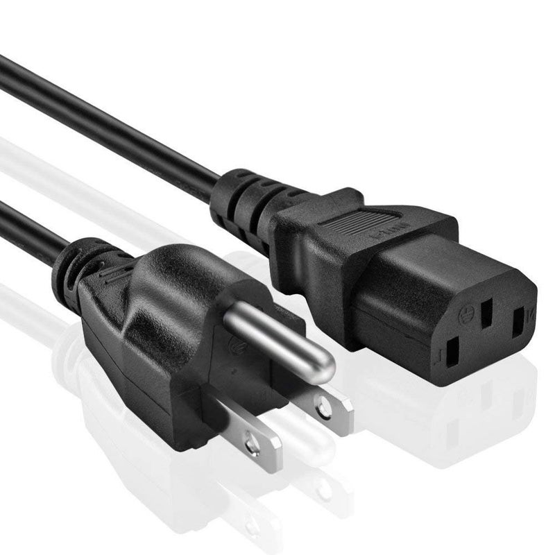Omnihil 8 Feet AC Power Cord Compatible with Fender Rumble 15 v3 Bass Combo Amplifier - Image 3